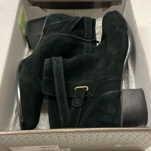 Giani Bernini Women’s Oleesia Black Memory Foam Ankle Boots, Size 10 - Picture 10 of 12